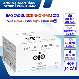Bao Cao Su OiO 49mm Siêu Mỏng, Ôm Khít, Nhiều Gel Bôi Trơn – Đa dạng thương hiệu chính hãng