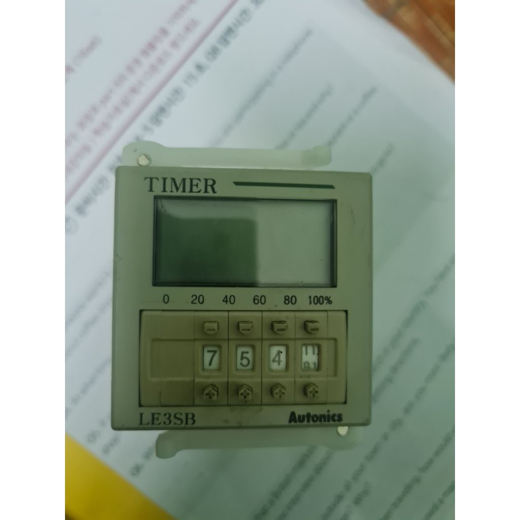 Đồng hồ Timer LE3SB Autonics