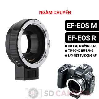 Ngàm Chuyển Auto Focus EF-EOS M, EF-EOS R Cho Canon Miroless Ngàm EF-R EF-M lấy nét tự động tốc độ lấy nét nhanh