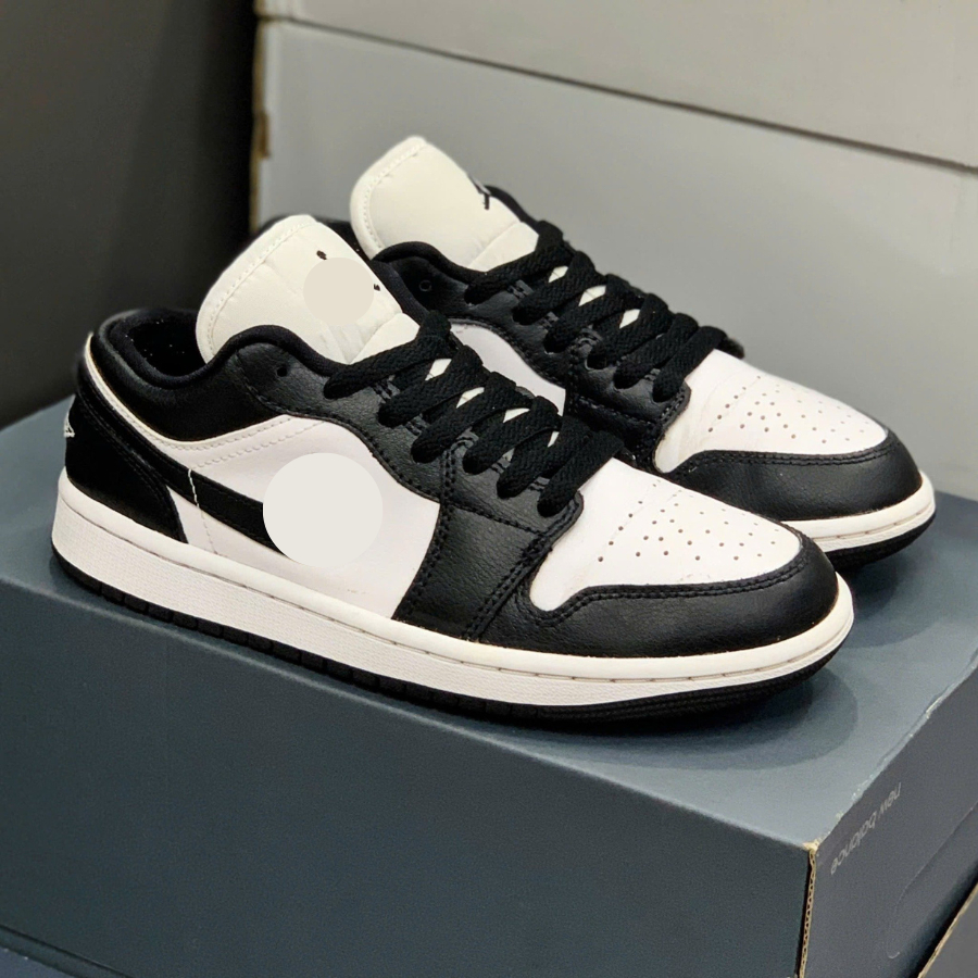 Giày Nike Air Jordan 1 Low 'Panda' hottrend, Giày Sneaker cổ thấp đủ size nam nữ đủ bill box.