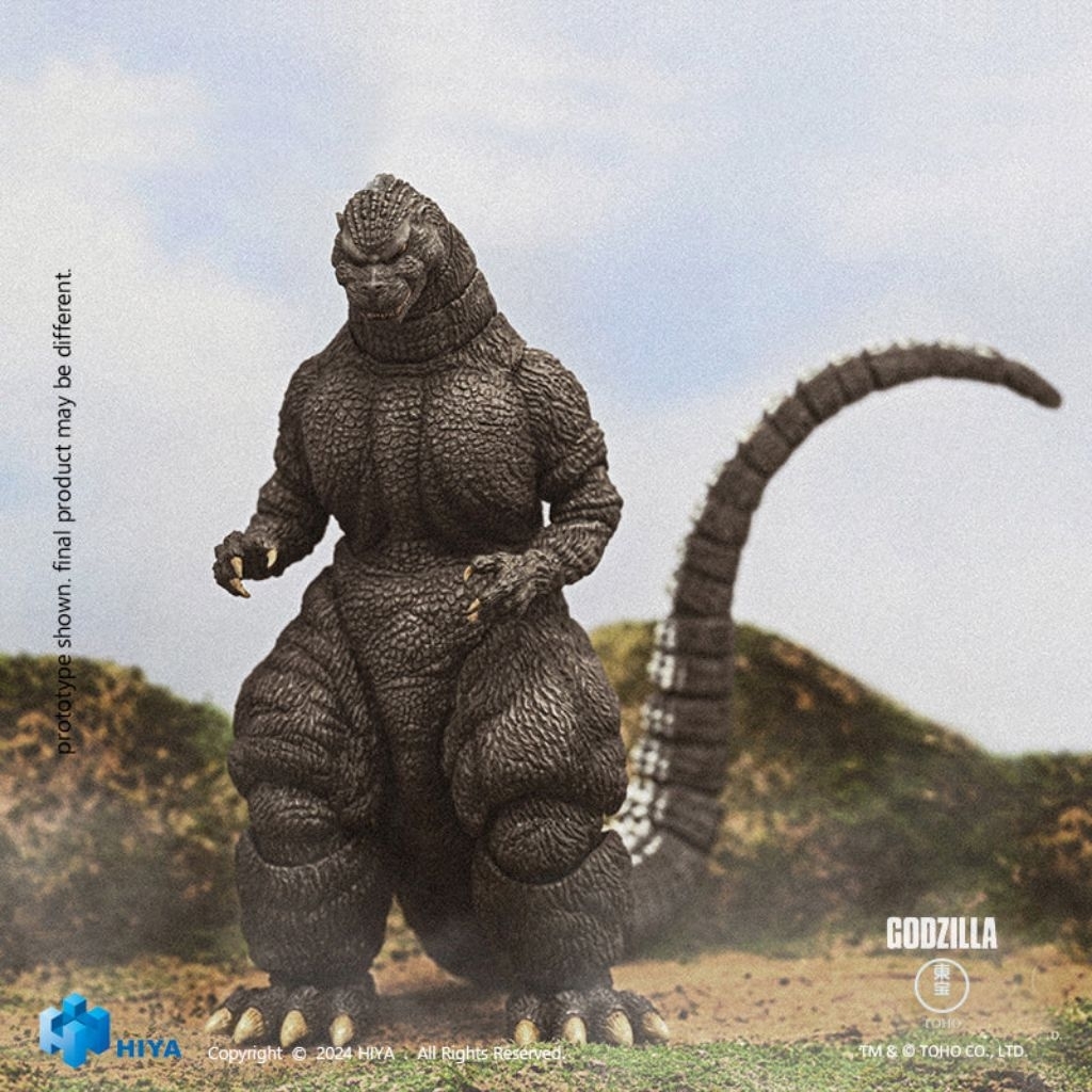 [ hàng có sẵn ] Mô hình quái vật Godzilla 1991 Hokkaido. hiya Toys.