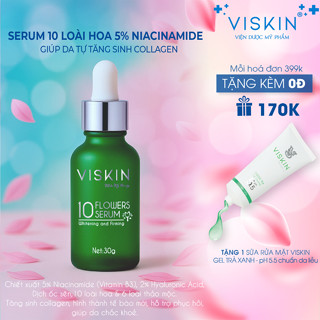 Serum 10 loài hoa VISKIN - 30g [CHÍNH HÃNG]
