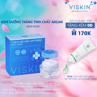 Kem dưỡng trắng VISKIN tinh chất Argan - 30g [CHÍNH HÃNG]