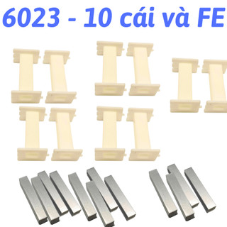  10 cái lỏi quấn cuộn cảm dài 6 cm trắng sữa xịn 6023 và fe 