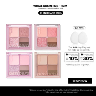Phấn Mắt 4 màu Peripera Ink Pocket Shadow Palette (6.4g)