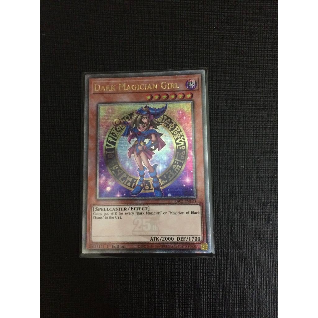Dark Magician Girl - RA03-EN123 - Quarter Century Rare 1st Edition