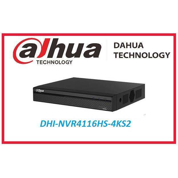 Đầu ghi hình IP 16 kênh DAHUA DHI-NVR4116HS-4KS2