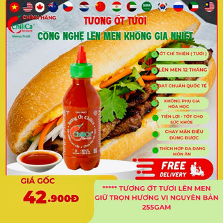 Tương Ớt lên men Chilica 255g