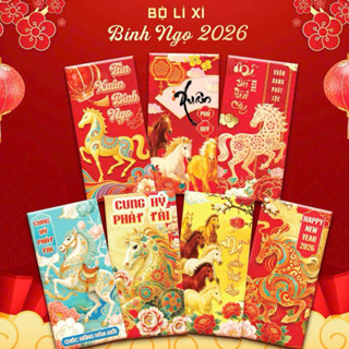  100 BAO LÌ XÌ 2026 nhiều chủ đề 