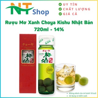 Nước Mơ Xanh Ngâm  Nhật Bản Choya Kishu Monogatari - Nước Mơ Xanh Lên Men 14% {NT Shop}