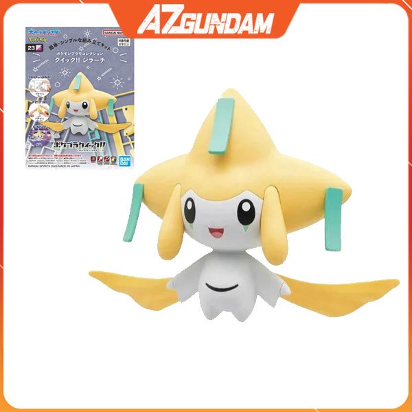 Mô hình lắp ráp Pokepla Collection Quick 23 - Jirachi, Hàng Chính Hãng Bandai - Nhật Bản