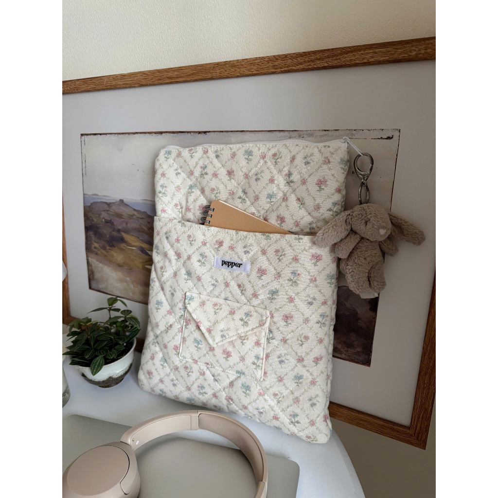 Túi Đựng Laptop Chần Bông Chống Sốc Pepper Clothing Túi Vải Đựng Laptop Macbook Ipad Nhiều Màu Hoạ T