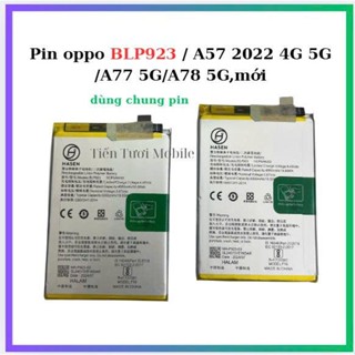  Pin oppo BLP923   A57 2022 4G 5G  A77 5G A78 5G,mới 