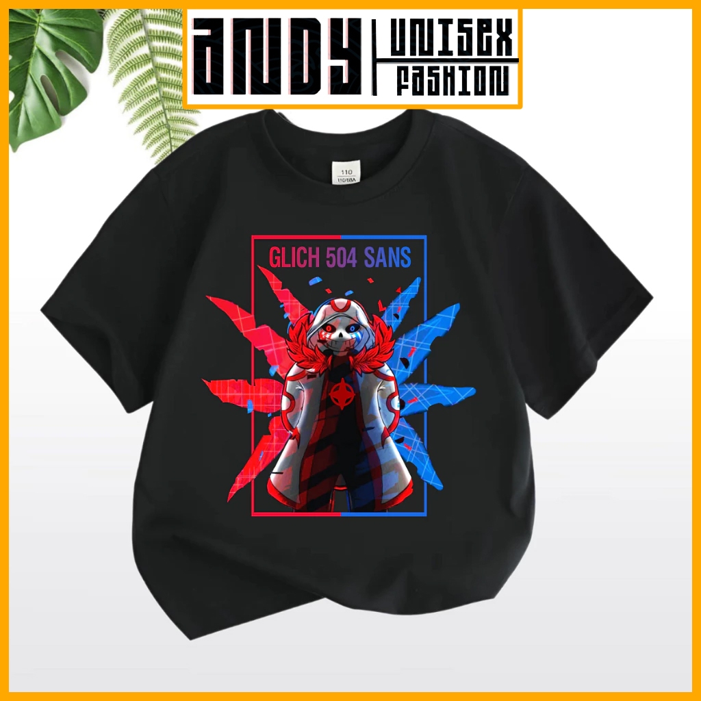 Áo thun Glich 504 Sans - Error Sans 606 - Blox Dragons - Grow a Garden cực chất giá rẻ