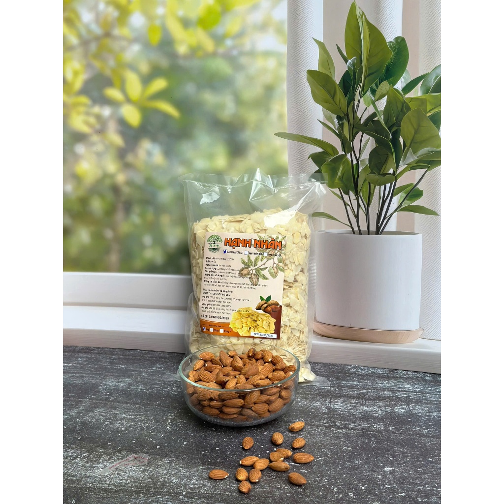 HẠNH NHÂN CẮT LÁT OLAM - Úc - Hạnh Nhân Lát Sống, thơm ngon