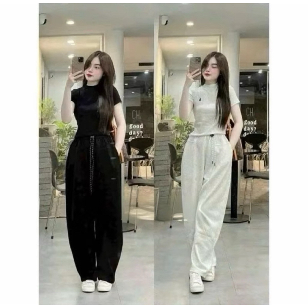 Star Shop NỈ THỤNG - Quần Nỉ Dáng Thụng Cạp Chun Hàng Cao Cấp Chất Nỉ Dày Dặn