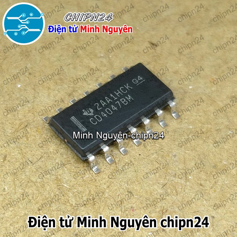 [1 con] (SOP) IC Dán CD4047 SOP-14 Hàng Tốt (CD4047BM)