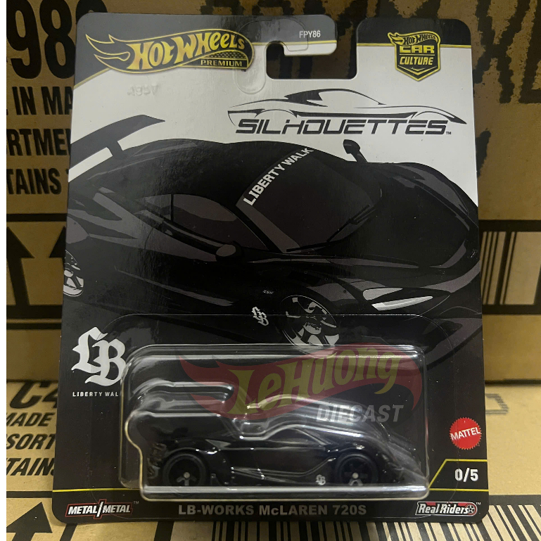 LeHuong Diecast - Xe Hot Wheels Premium Silhouette Chase Mclaren 720s