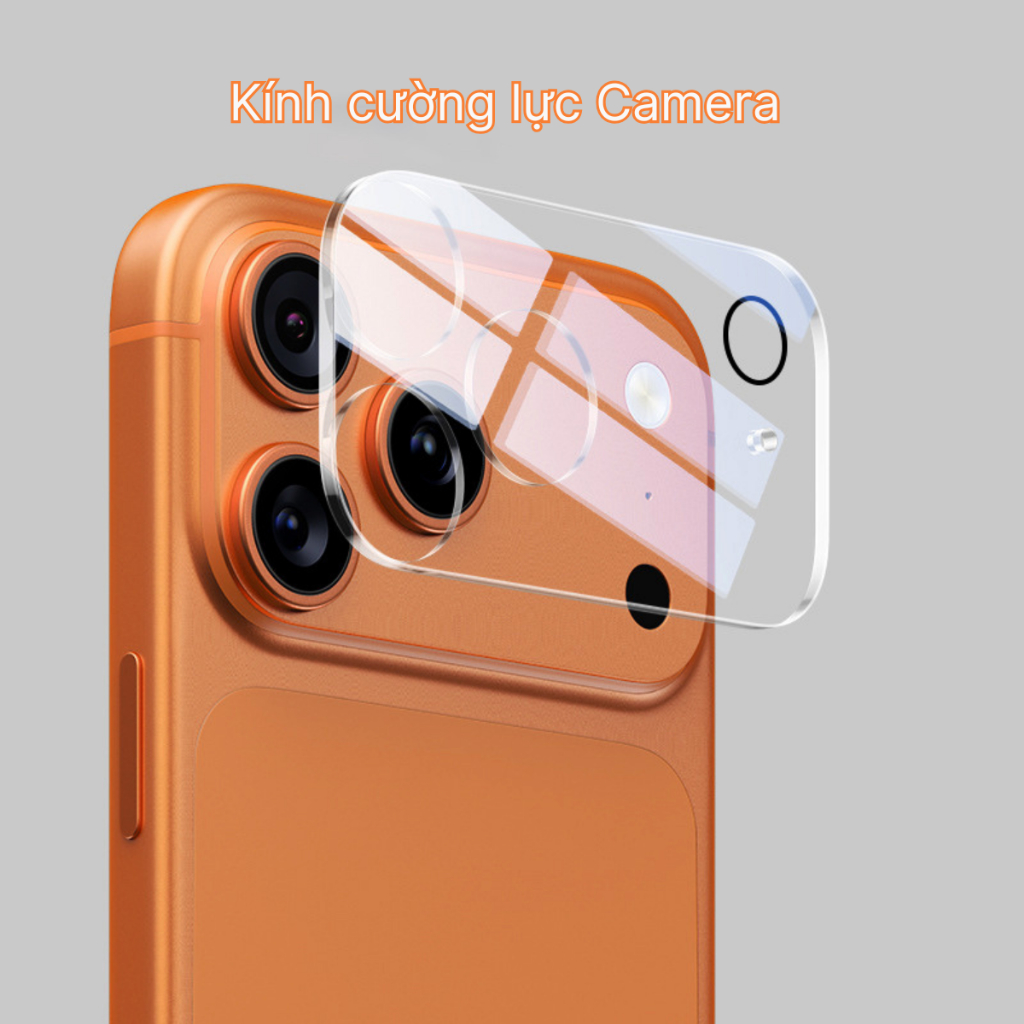 Kính cường lực camera iphone 17promax 17Air 17Pro 17