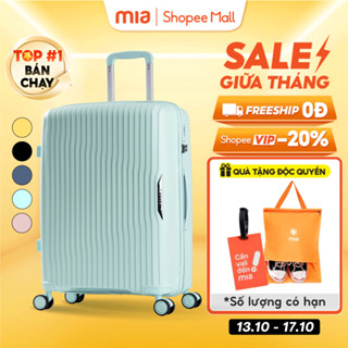 [BEST SELLER] Vali Kéo MIAvn Larita ROTA - Size 20/24/28, Nhựa PP Dẻo Siêu Bền, Hạn Chế Bể Vỡ, Khoá TSA, BH Trọn Đời