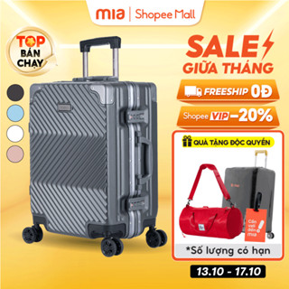 [VALI DOANH NHÂN] Vali Khoá Khung MIAvn Pisani X9 - Size 20/24/28, Nhựa PC Cao Cấp, Khoá Khung Bảo Mật, BH Trọn Đời