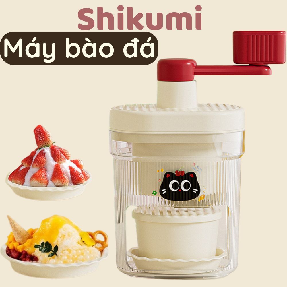 Máy Bào Đá Tuyết - Máy Xay Đá làm Bingsu tại nhà tiện lợi Lomsen