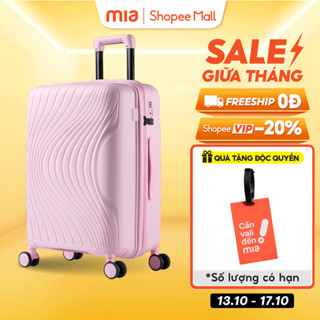 Vali Kéo MIAvn Larita LENA - Size 20/24/28, Nhựa PP Dẻo Bền Bỉ, Hạn Chế Bể Vỡ, Khoá TSA, Bảo Hành Trọn Đời