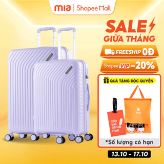 [COMBO DEAL CUỐI] Combo 2 Vali Kéo MIAvn Du Lịch Larita RICO - Size 20/24/28, Nhựa PP Siêu Bền, Hạn Chế Va Đập Mạnh