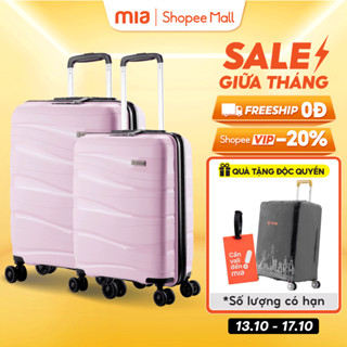 [COMBO SIÊU HỜI] Combo 2 Vali Kéo MIAvn Du Lịch Pisani LANI - Size 20/24/28  Nhựa PP Siêu Bền, Hạn Chế Bể Vỡ