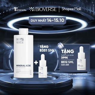 Nước tẩy trang làm sạch cho da dầu mụn Mineral Acne Micellar Solution 300ml