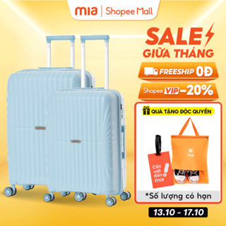[COMBO SIÊU HỜI] Combo 2 Vali Kéo MIAvn Du Lịch Larita JUDEN - Size 20/24/28, Nhựa PP Hạn Chế Bể Vỡ, Bảo Hành Trọn Đời