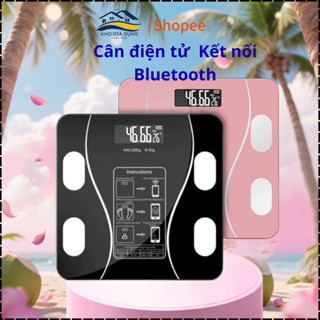 Cân Điện Tử Thông Minh LAICA  Sạc USB Kết Nối Điện Thoại Qua Bluetooth Màn