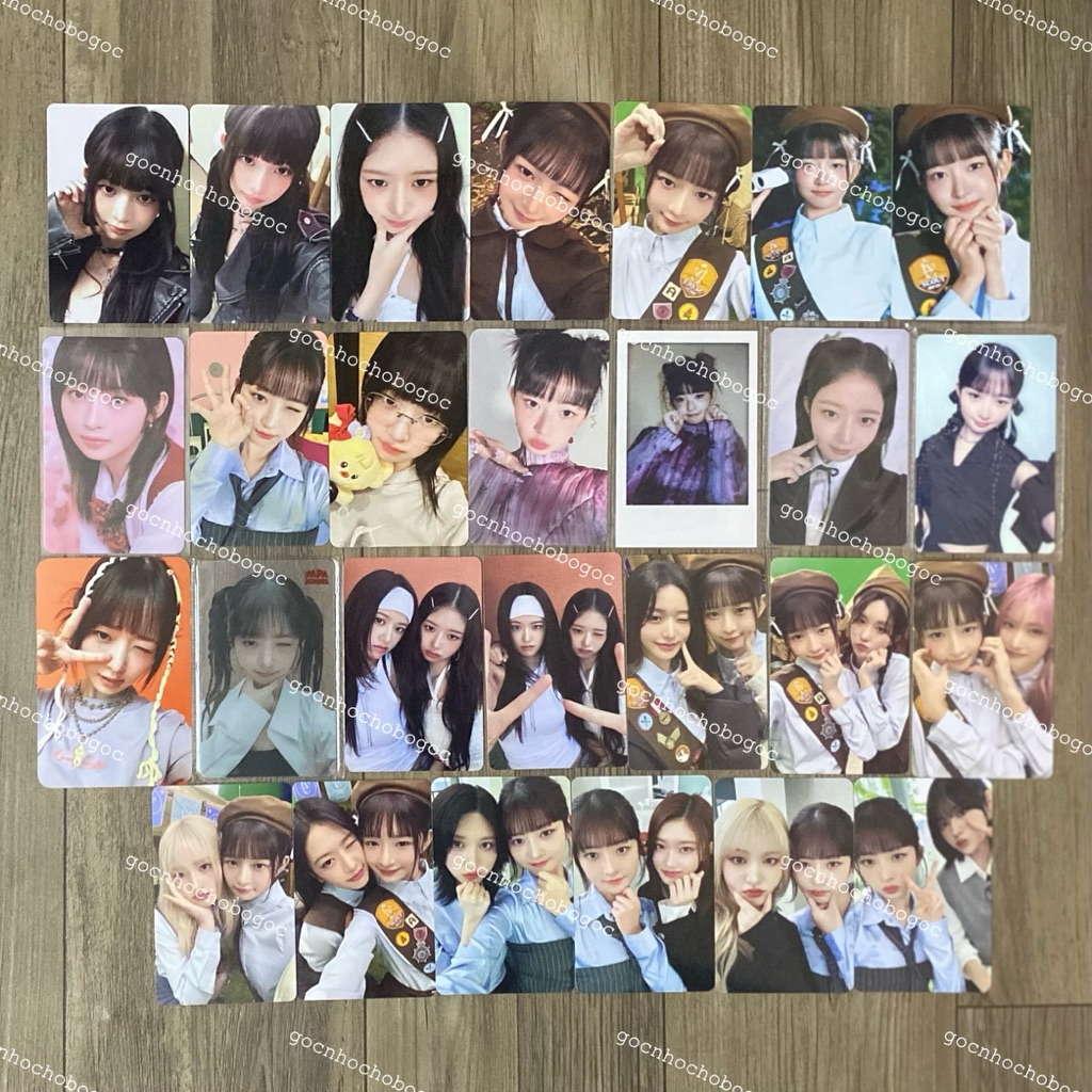 [Rei] Photocard thẻ ảnh IVE Wonyoung, Liz, Rei, Yujin, Leeseo, Gaeul