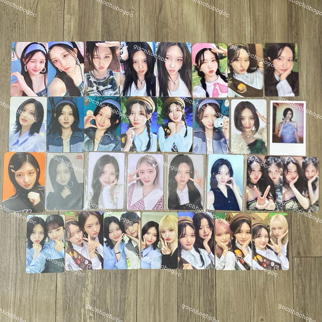 [Gaeul] Photocard thẻ ảnh IVE Wonyoung, Liz, Rei, Yujin, Leeseo, Gaeul
