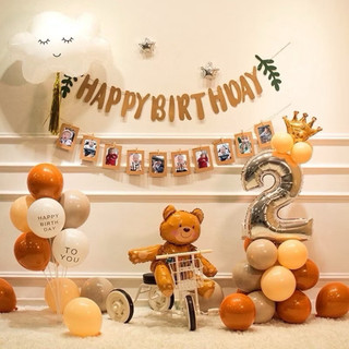 SET trang trí sinh nhật Handmade kiểu Hàn Quốc cực chất phù hợp cho mọi tuổi [Tặng kèm BƠM + KEO DÁN]