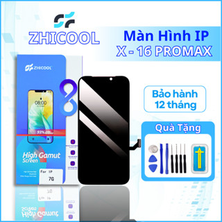 Màn hình zhicool cho ip x - 15 promax, màn hình chất lượng lcd cảm ứng mượt mà bảo hành 12 tháng