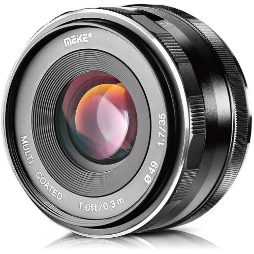 Ống kính MF Meike 35mm F1.4 chụp chân dung cho Sony - FujiFilm