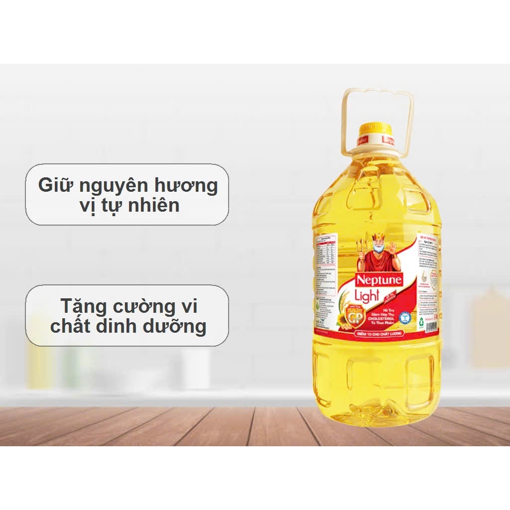 Dầu Ăn Neptune - Dầu Ăn Thực Vật 5 Lít