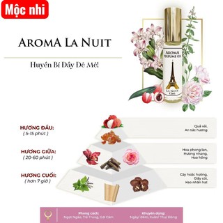 Tinh Dầu Nước Hoa Nữ AROMA LA NUIT – Hương Ngọt Ngào, Gợi Cảm, Dạng Lăn Mini, Lưu Hương Lâu