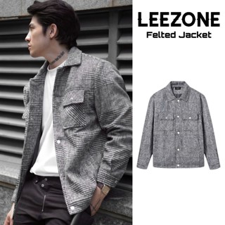  Áo Khoác Dạ Kẻ Nam Cao Cấp LeeZone | Dạ Kẻ Xám 