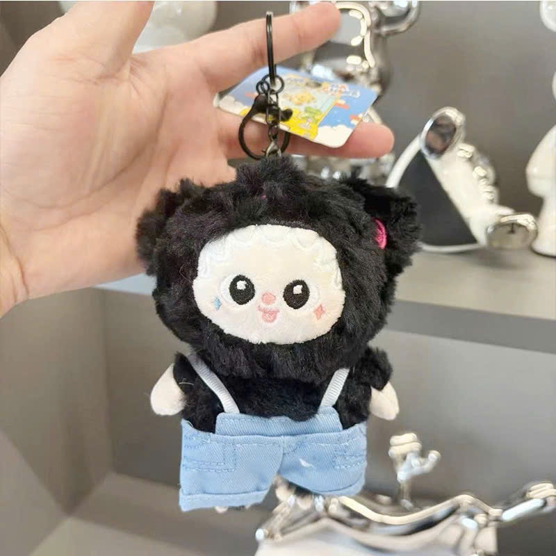 Flashpulse Baby Three Nhân Vật Búp Bê, Bộ Sưu Tập Pop Mart Baby Three Plush Móc Khoá, Baby Three Fru