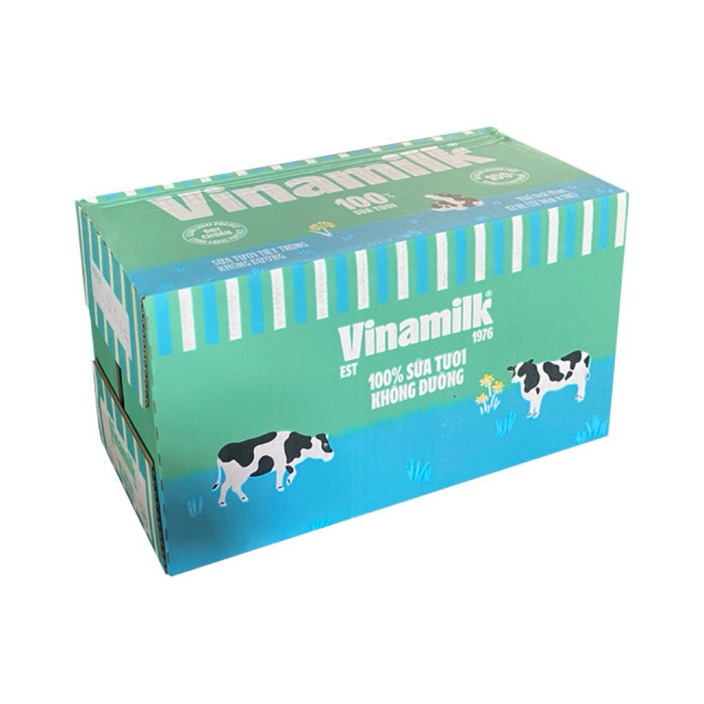 Sữa tươi Vinamilk không đường 1 lít