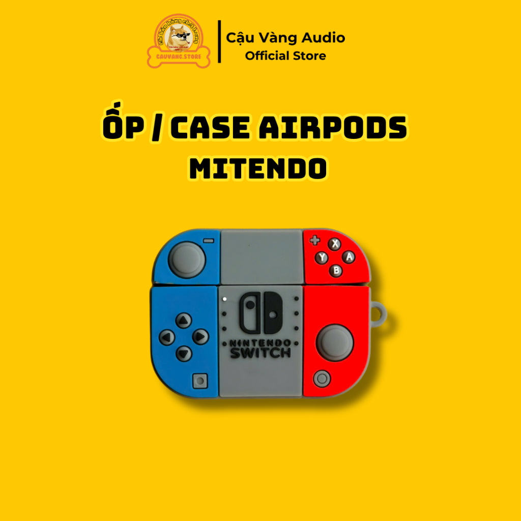 Vỏ đựng ốp, case Airpods  PRO3/ AP4/ Pro2 - MITẺNDO - Bảo vệ và chống sốc cho tai nghe.