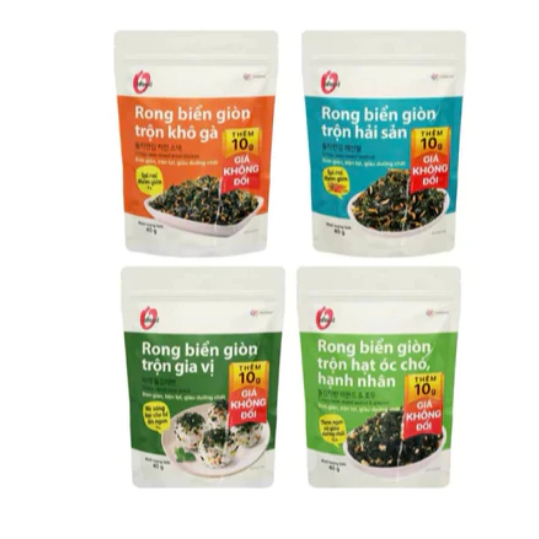 [Combo2] Rong biển trộn Ofood gói 40g - Hàng chính hãng