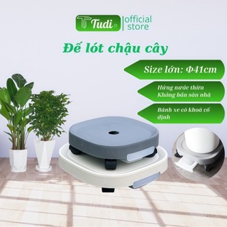  Đế chậu cây đế lót chậu cây có bánh xe kệ để chậu cây di động đa năng có khay hứng nước thừa 