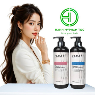   Chính hãng công ty  DẦU GỘI XẢ PHỤC HỒI TÓC FARACI 500ml - 750ML MẪU 2023 