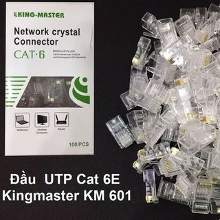 Hạt mạng Cat6 UTP Kingmaster RJ45 (loại chuẩn)