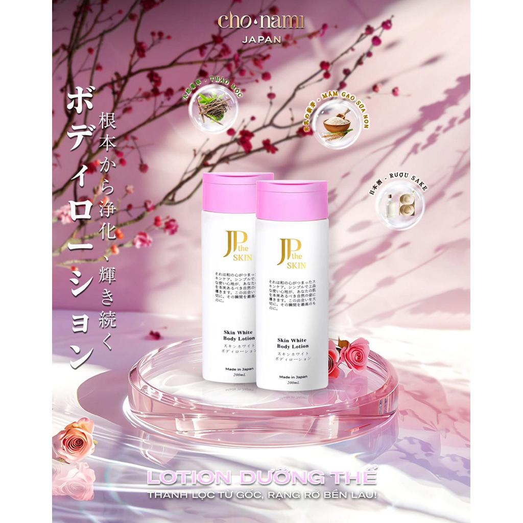 Kem Dưỡng Trắng Da  Body - Cho Nami Japan