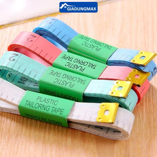 Thước Dây Đo Chu Vi Đầu & Chiều Cao Cho Bé 1.5m, Nhựa Mềm An Toàn, Đầu Bọc Thép Bền Đẹp