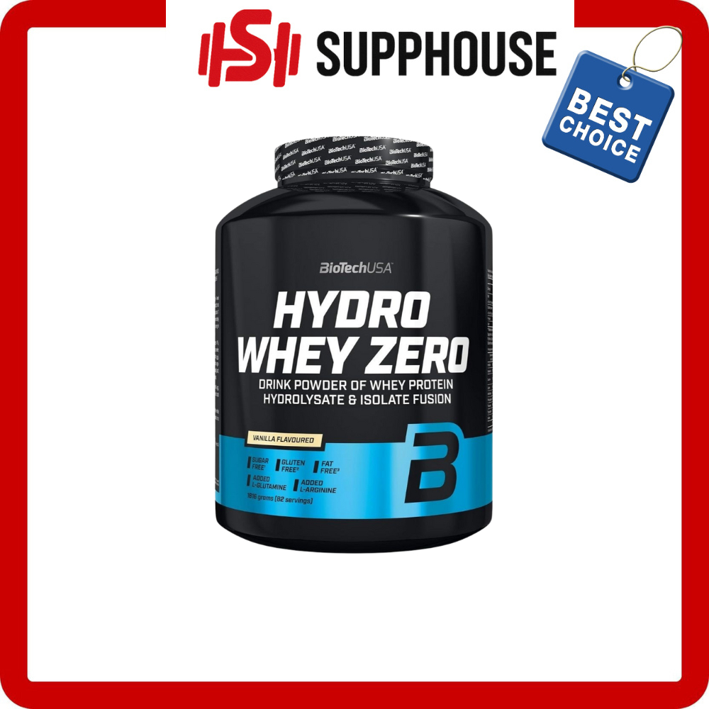 Hydro Whey Zero 4Lbs (82 Lần Dùng) Whey Hydrolyzed Dễ Hòa Tan, Hương Vị Thơm Ngon, Phù Hợp Người Tập